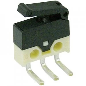 Image of Cherry Switches Microswitch DH2C C5PA 30 Vdc 0.5 A 1 x OnOn momentary