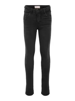 Image of ONLY Konrachel Black Skinny Fit Jeans Women Black