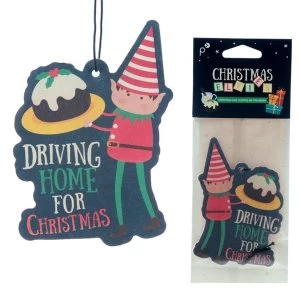 Image of Christmas Elf Christmas Cake (Pack Of 6) Scented Air Freshener