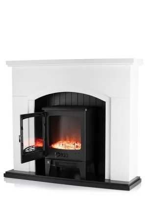 Image of Warmlite Newcastle Arch Front Fireplace Suite