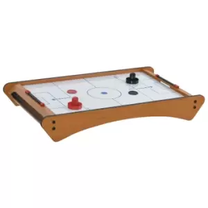 Image of Jouet Mini Air Hockey Tabletop Game with 2 Pucks, Pushers, Scoreboard & Markings
