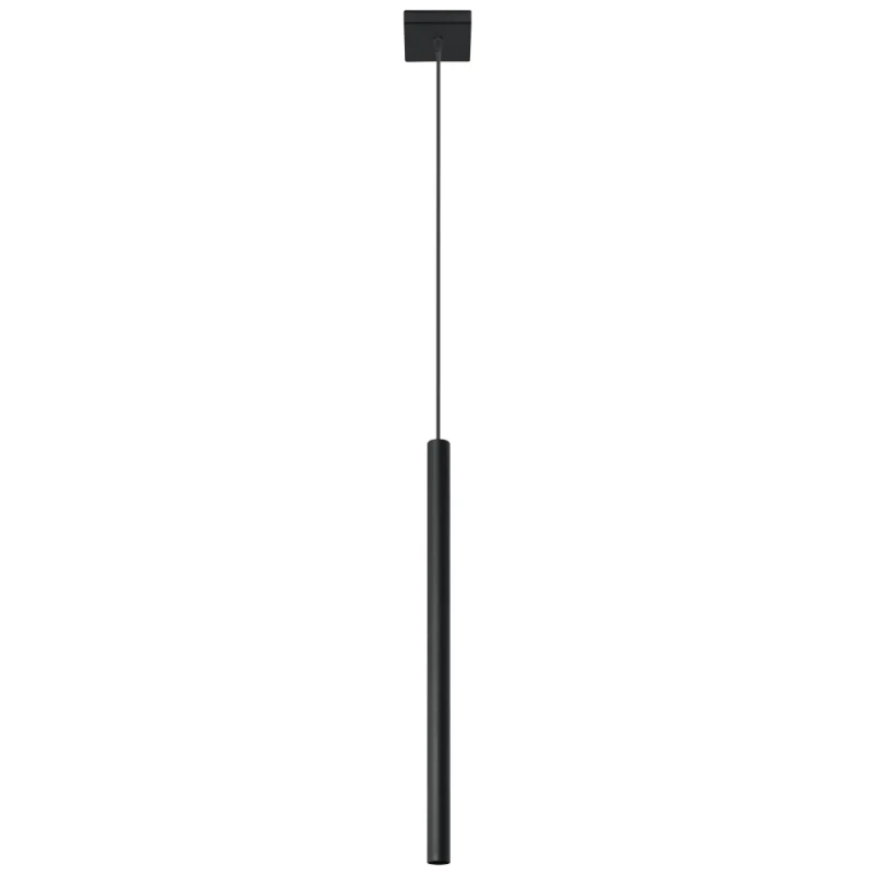 Image of SOLLUX PastelO 1 Black suspension lamp SL.0469