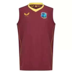 Image of Castore West Indies OD Sweatshirt Vest Mens - Brown