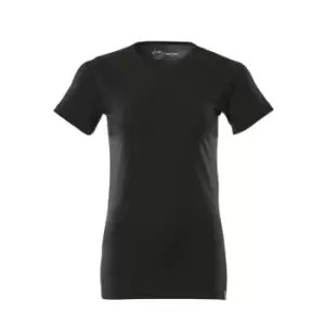 Image of 20392-796 Womens Crossover T-Shirt - Deep Black - S (1 Pcs.)
