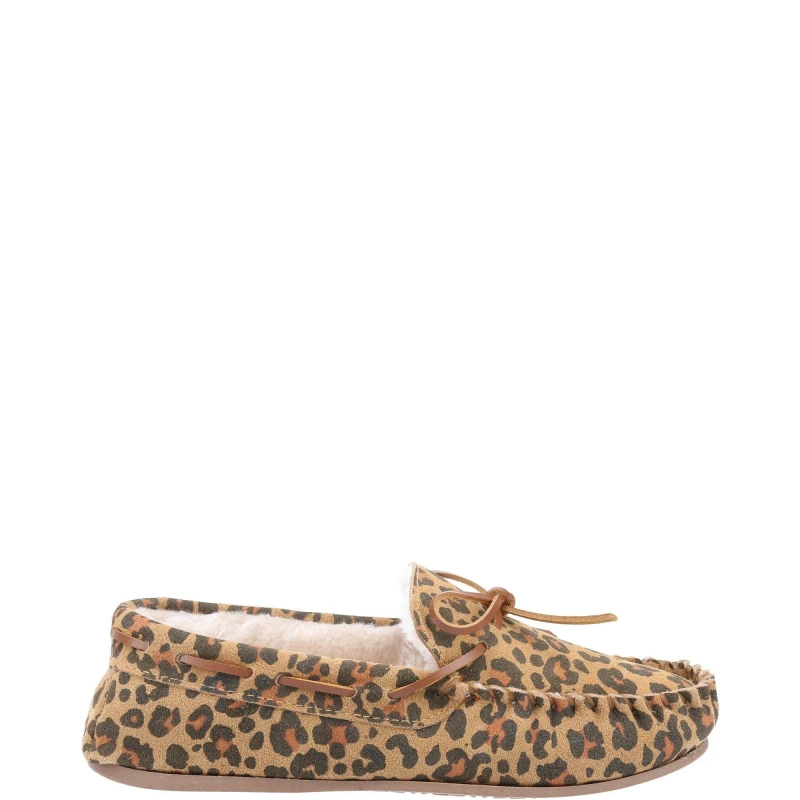 Image of Hush Puppies Allie Slipper - Brown Brown 7