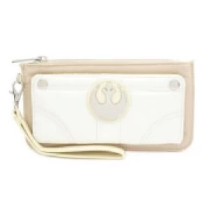 Image of Loungefly Star Wars Mini Faux Leather Purse With Suede And Nylon Trims