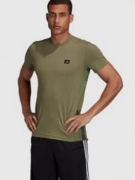 Image of Adidas D2M Motion T-Shirt - Green