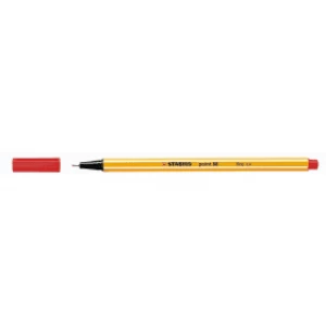 Image of Stabilo Point 88 Fineliner - Red