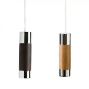 Image of Miller Light Pull Chrome Natural Oak
