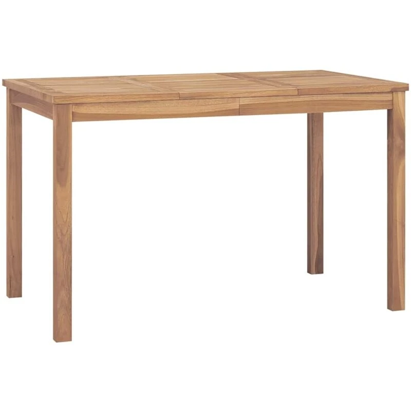 Image of VIDAXL Garden Dining Table 120x70x77cm Solid Teak Wood vidaXL 8720286597415