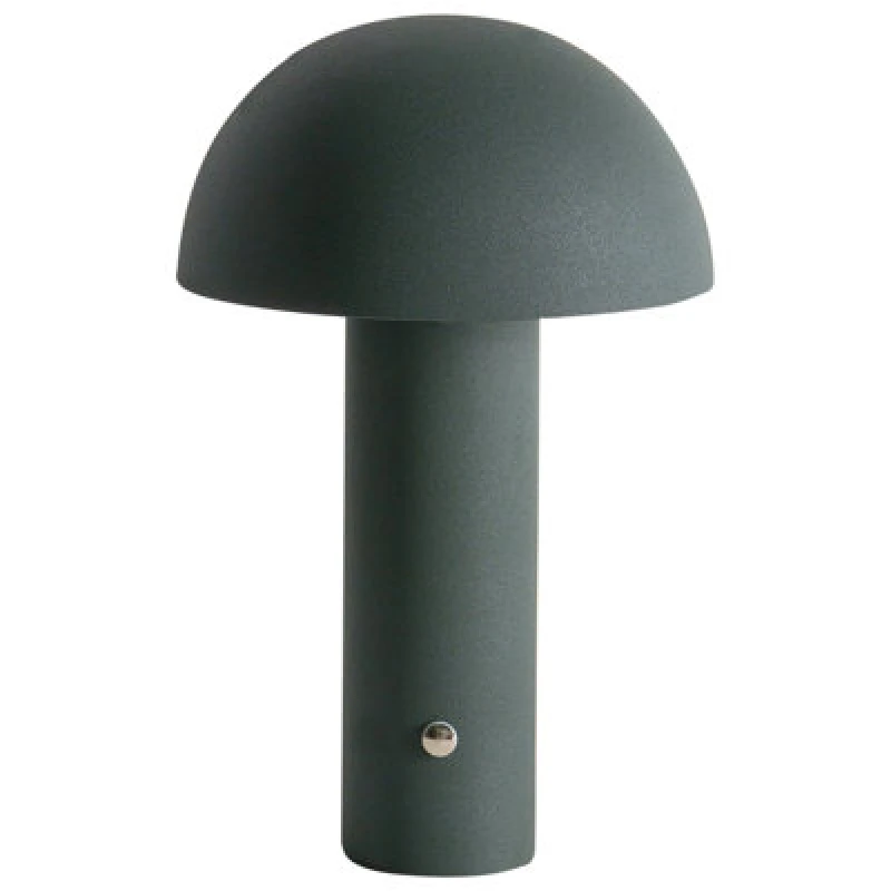 Image of Beliani Wireless LED Table Lamp Bojo With Dimmer Metal Dark Green