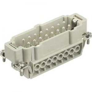 Image of Harting 09 33 016 2601 Han 16E sti s Industrial Connector HAN E Series Inserts