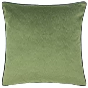 Image of Torto Opulent Velvet Cushion Moss/Emerald, Moss/Emerald / 50 x 50cm / Polyester Filled