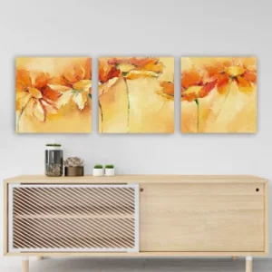 Image of Partmdr06 Multicolor Decorative Canvas Painting (3 Pieces)
