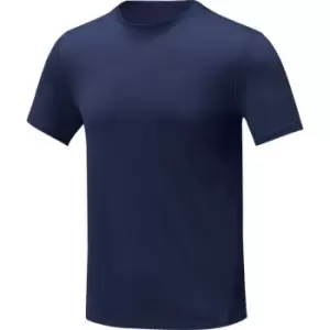 Image of Elevate Mens Kratos Cool Fit Short-Sleeved T-Shirt (M) (Navy)