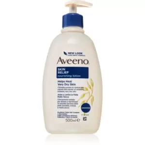 Image of Aveeno Skin Relief Soothing Nourishing Cream 500ml