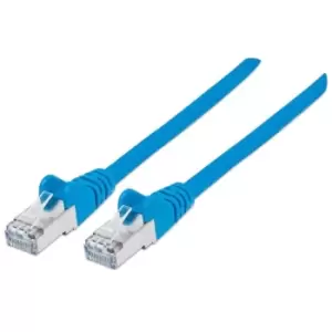Image of Intellitnet Cat7 High Performance Network Cable S/FTP (Blue) 0.25M