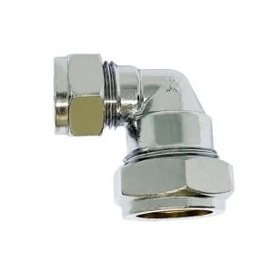 Image of Plumbsure Compression Reduced elbow Dia22mm