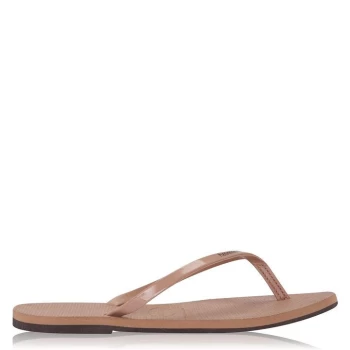 Image of Havaianas You Metalic Flip Flops - Rose Gold