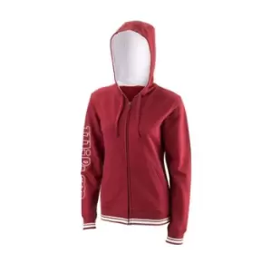 Image of Wilson Team Zip Hoodie Womens - Red