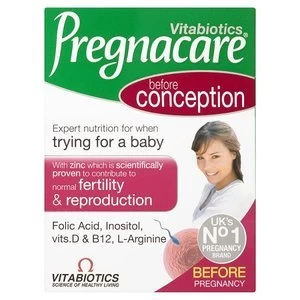 Image of Vitabiotics Pregnacare Conception Tablets 30s