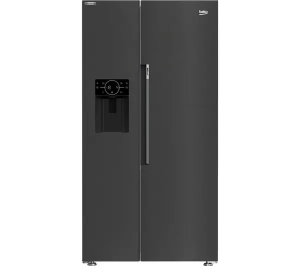 Image of Beko HarvestFresh ASP342VPZ 571L Frost Free American Style Fridge Freezer