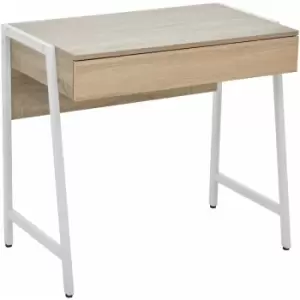 Image of Premier Housewares Bradbury Grey Oak Veneer Desk