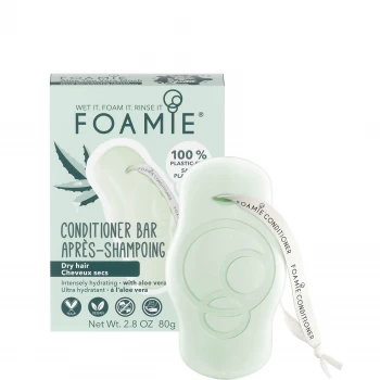 Image of FOAMIE Conditioner Bar - Aloe Vera for Dry Hair