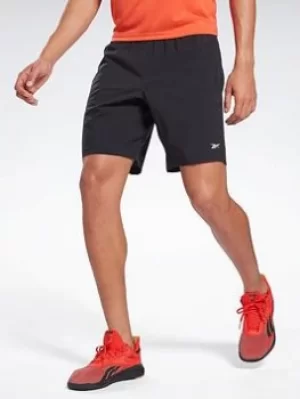 Image of Reebok Workout Ready Shorts, Navy Size M Men