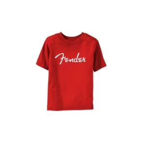 Image of Fender - Logo Kids 3 - 6 Months T-Shirt - Red