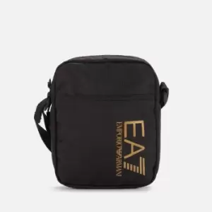 Image of EA7 Mens Reporter Bag - Black/Gold