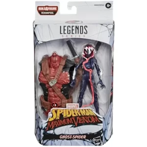 Image of Hasbro Marvel Legends Venom Ghost-Spider 6" Action Figure