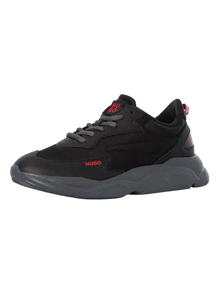 Image of HUGO Leon Running Trainers Charcoal 9 UK