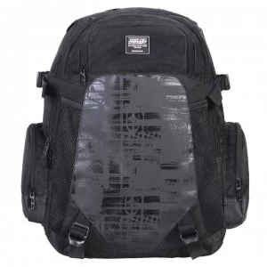 Image of No Fear MX Backpack - Black/White/Grn