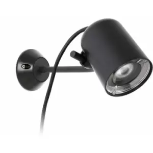 Image of Black Flow 1-light garden wall light