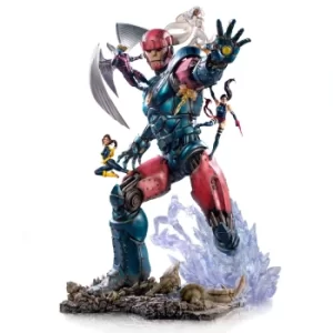 Image of Iron Studios Marvel Comics BDS Art Figur im Maßstab 1:10 X-Men vs Sentinel #3 Deluxe 87 cm
