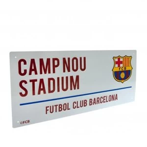 Image of FC Barcelona Street Sign