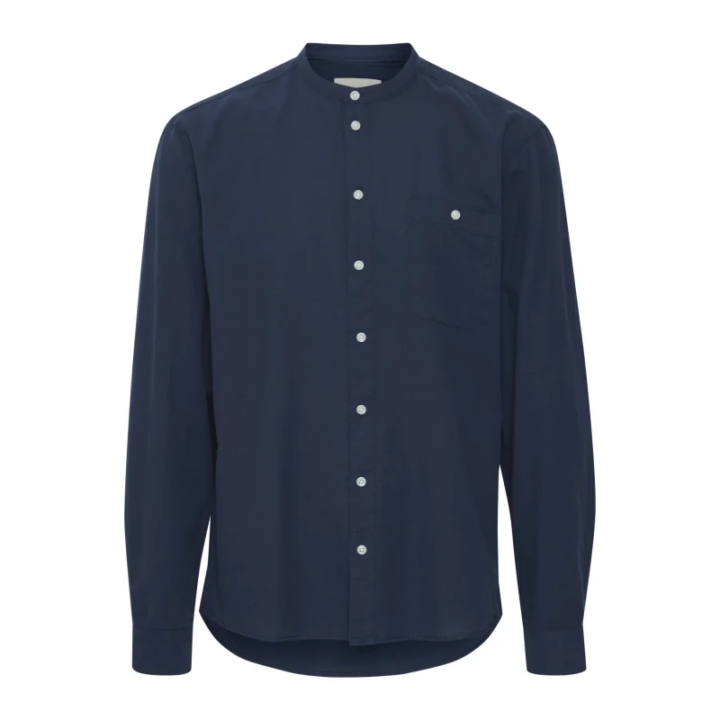 Image of Blend Long sleeve shirt with pocket Blend Seasonal Bleu Male S