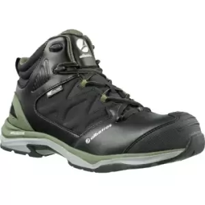 Image of Albatros Mens Ultratrail Ctx Mid Safety Boot (8 UK) (Black/Olive) - Black/Olive