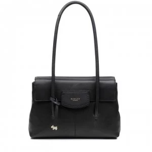 Image of Radley Burnham Beeches Medium Flapover Tote Bag - Black