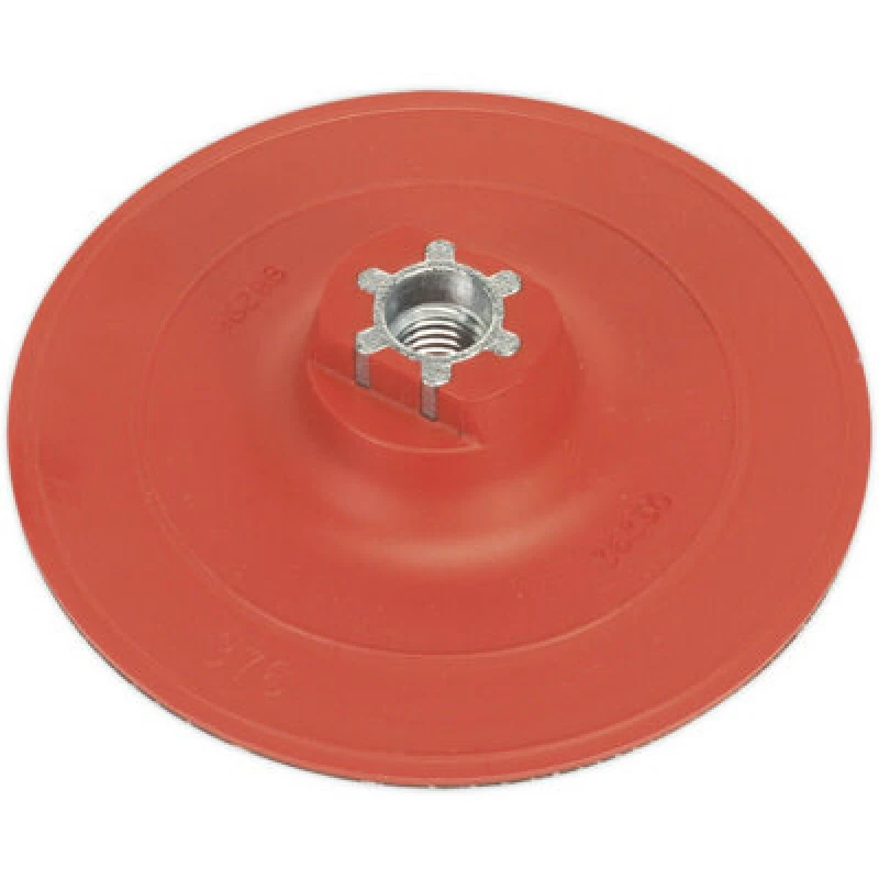 Image of Loops 120mm Hook and Loop Backing Pad - M14 x 2mm Thread - Buffing & Polishing Multi