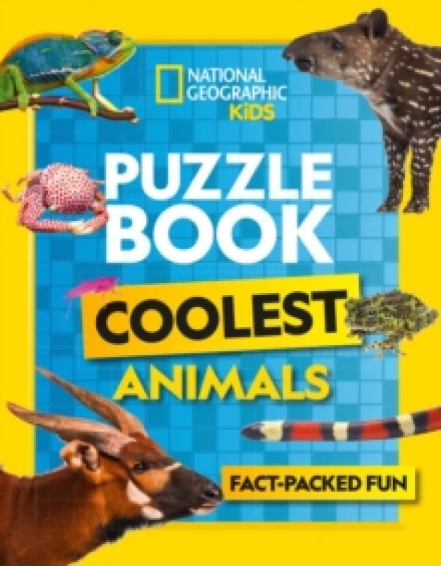 Image of Puzzle Book Coolest Animals : Brain-Tickling Quizzes, Sudokus, Crosswords and Wordsearches Paperback / softback
