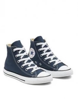 Image of Converse Chuck Taylor All Star Hi Core Childrens Trainer - Navy, Size 2