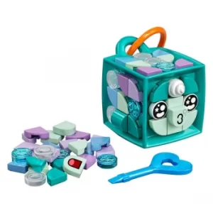 Image of Lego Dots Bag Tag Narwhal Construction Set