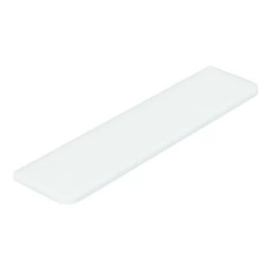Image of Wickes Round Edge Radiator Shelf - White 600mm