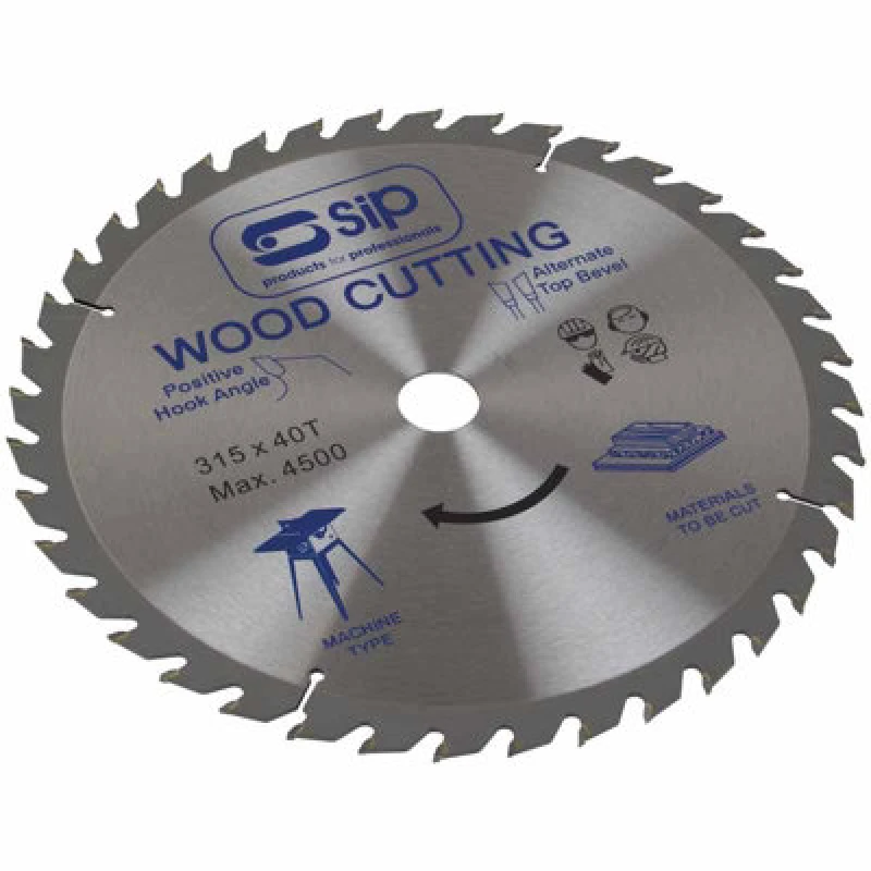 Image of Sip 315mm X 30mm Tct 40T Circular Saw Blade