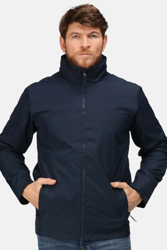 Image of Regatta Mens Classic 3 in 1 Waterproof Jacket TRA150 Navy Navy/Navy TRA150NA-272-XL