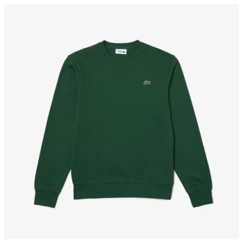 Image of Lacoste Fleece Sweatshirt - Green