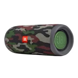 Image of JBL Flip 5 Waterproof Rugged Portable Bluetooth Speaker Squad Camo
