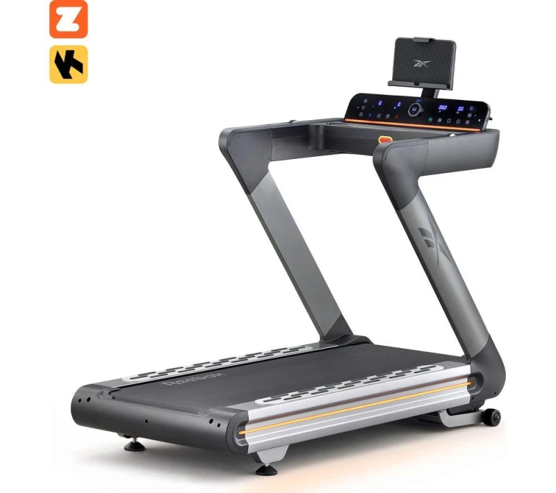 Image of REEBOK Z-Tech AC Smart Bluetooth Treadmill - Black & Silver/Grey,Black 885652029667